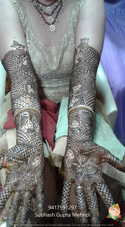 mehndi design ceremony and churi, jutti, kade, prandi stall at indian wedding and functions