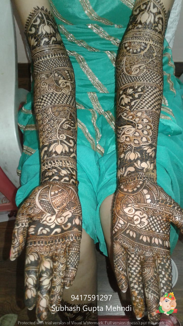 mehndi design ceremony and churi, jutti, kade, prandi stall at indian wedding and functions